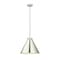 Z-Lite Eaton 1 Light Pendant, Polished Nickel & Polished Nickel 6011P18-PN - alternate 1